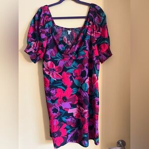 Reitmans beautiful floral summer dress L/XL